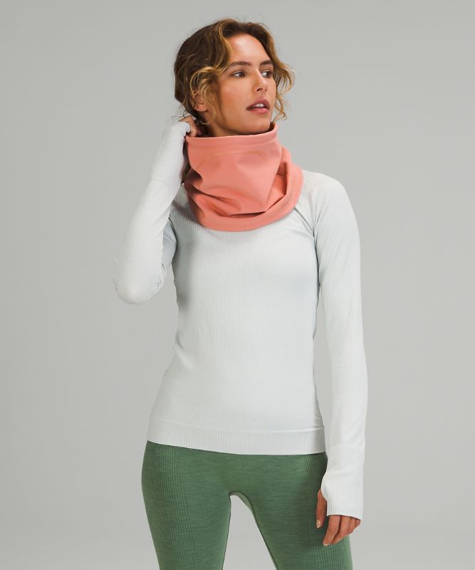 Scarves & Gloves Lululemon Glyde Velvet Fleece Neck Warmer Accessories Rosas | 81354-IHET