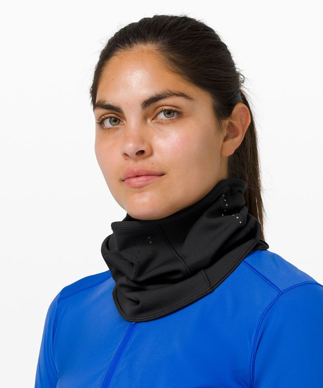 Scarves & Gloves Lululemon Run for It All Neckwarmer Accessories Negros | 39150-GPOI