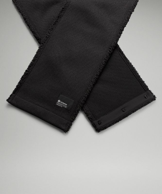 Scarves & Gloves Lululemon Skinny Customizable Snap Scarf Accessories Negros | 41762-FGKI