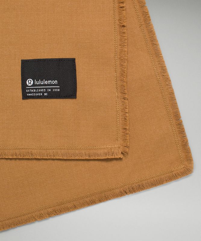 Scarves & Gloves Lululemon Wool-Blend Scarf Accessories Beige | 96348-YFZN