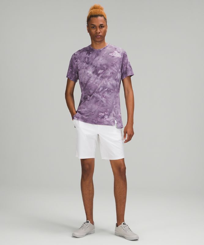 Short Lululemon Always Agile Short Sleeve Hombre Blancos Lavanda | 25310-NHXO