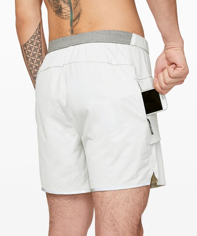 Short Lululemon Diffract Cargo Short Hombre Vapor | 38427-QEYP