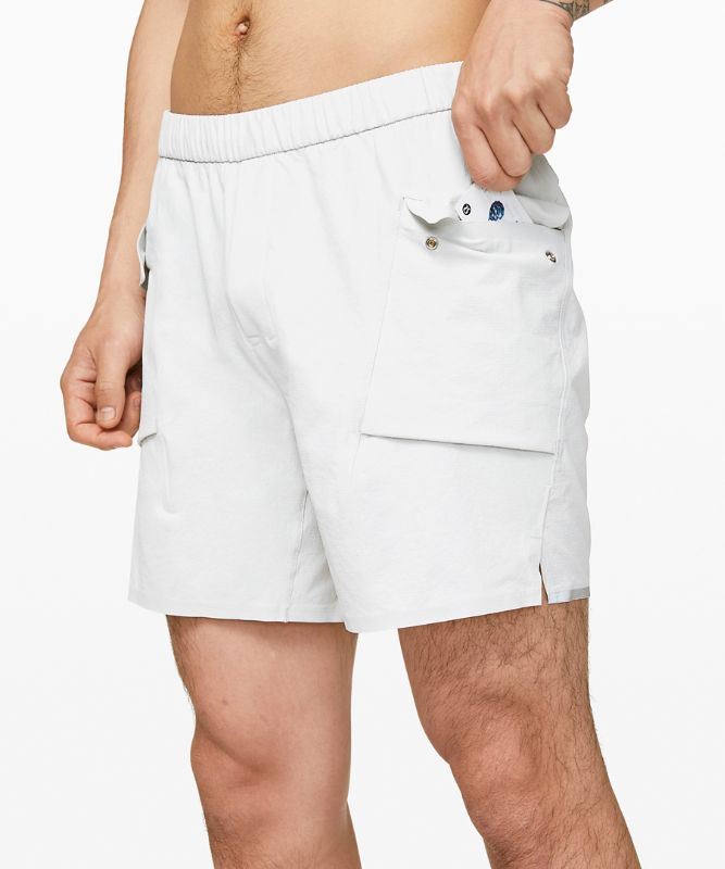 Short Lululemon Diffract Cargo Short Hombre Vapor | 38427-QEYP