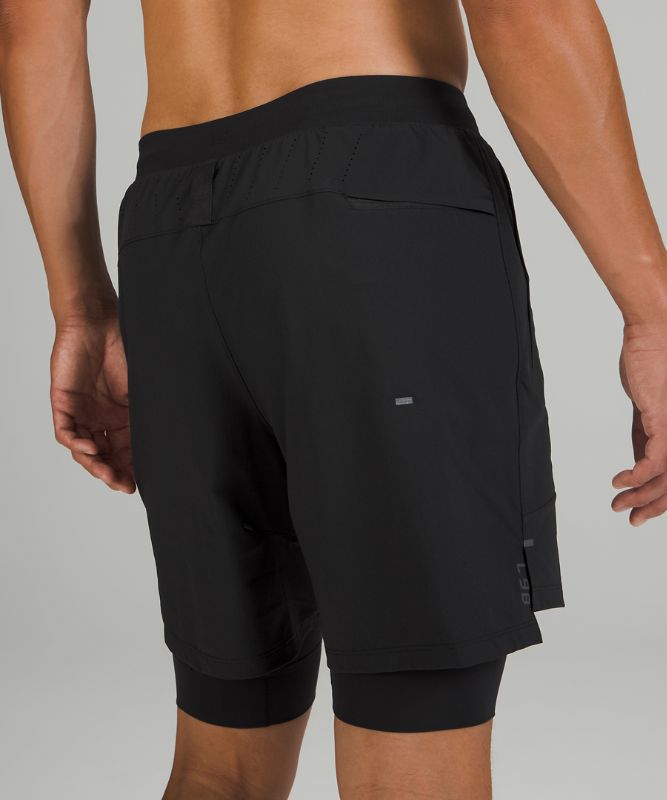 Short Lululemon License to Train Lined Short 7