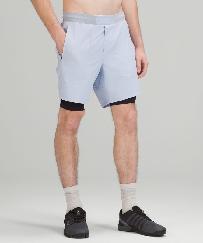 Short Lululemon License to Train Lined Short 7\