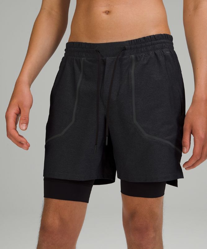 Short Lululemon License to Train Lined Short 7