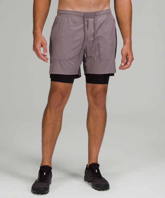 Short Lululemon License to Train Lined Short 7\