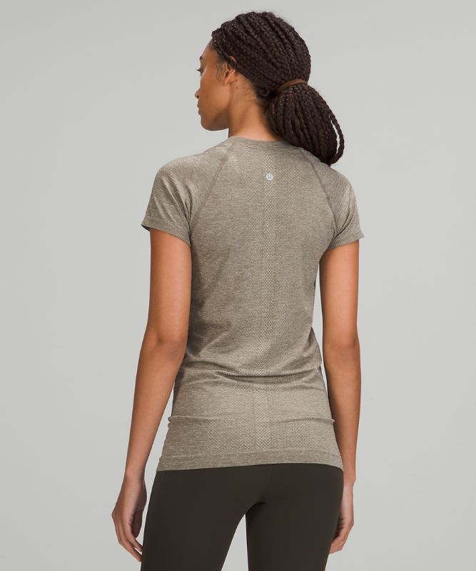 Short Lululemon Swiftly Tech Short Sleeve 2.0 Mujer Beige | 84502-FGJU