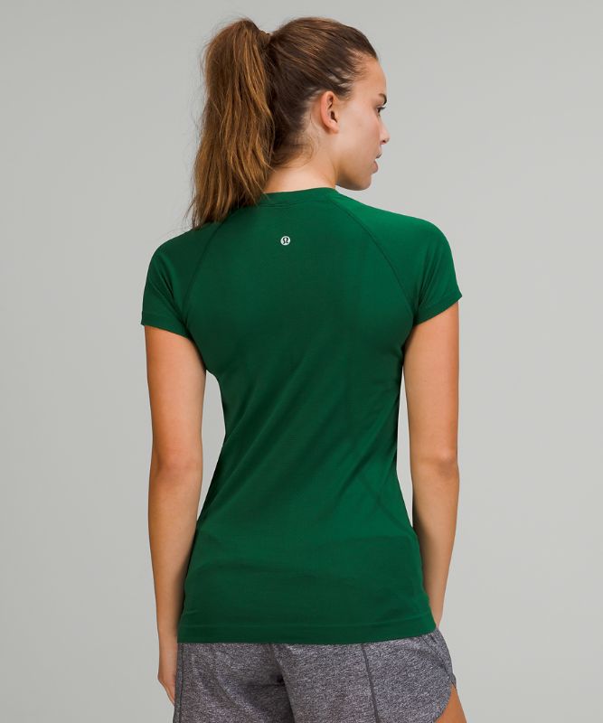 Short Lululemon Swiftly Tech Short Sleeve 2.0 Mujer Verdes Verdes | 71240-MTCA