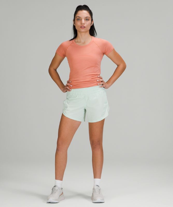 Short Lululemon Swiftly Tech Short Sleeve 2.0 Mujer Rosas Rosas | 23491-JLYU