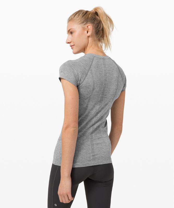 Short Lululemon Swiftly Tech Short Sleeve 2.0 Mujer Blancos | 15038-ERMV