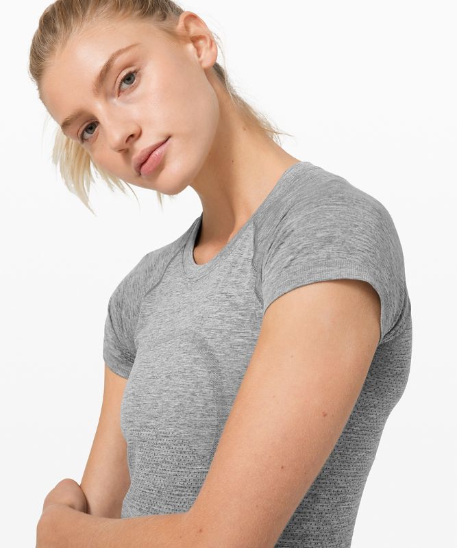 Short Lululemon Swiftly Tech Short Sleeve 2.0 Mujer Blancos | 15038-ERMV