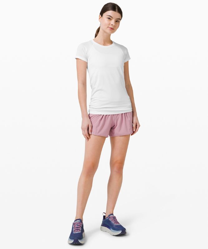 Short Lululemon Swiftly Tech Short Sleeve 2.0 Mujer Blancos Blancos | 08143-KROF