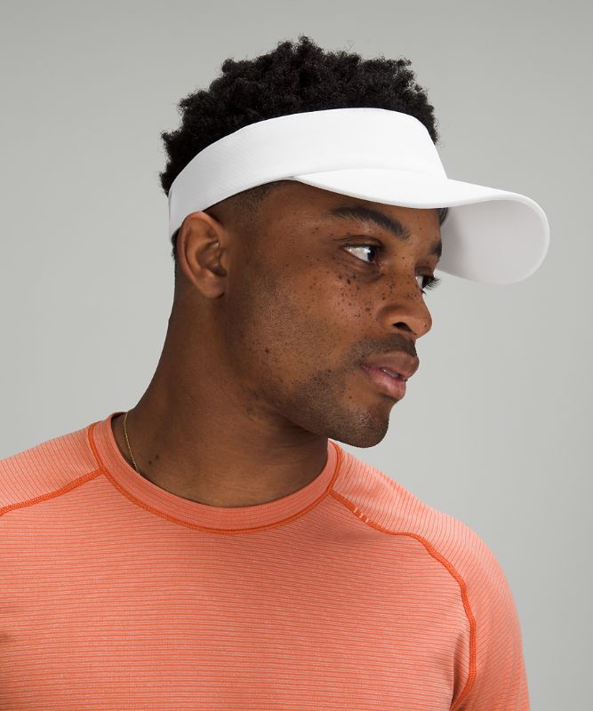 Sombreros Lululemon Adjustable Sweat Visor Accessories Blancos | 36189-FZYA