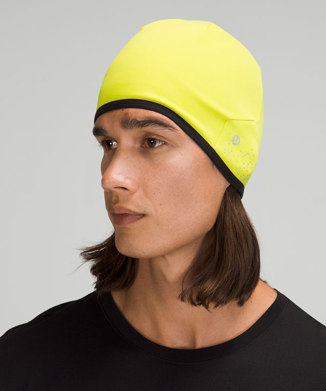 Sombreros Lululemon Cold Terrain Running Beanie Accessories Amarillos | 98643-BLRD