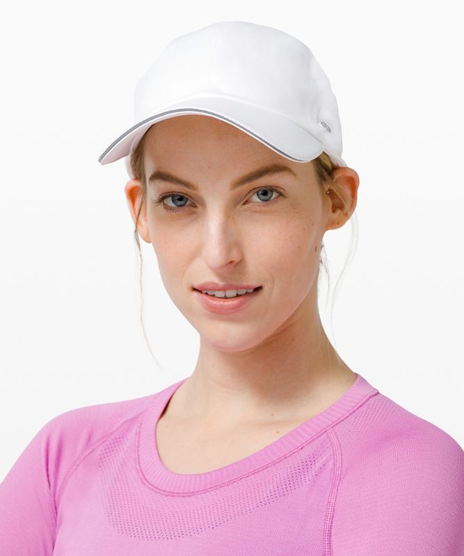 Sombreros Lululemon Fast and Free Run Accessories Blancos | 39617-AVHP