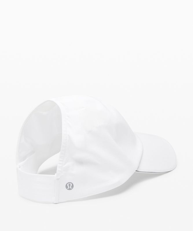 Sombreros Lululemon Fast and Free Run W Pony Accessories Blancos | 13278-EMJG