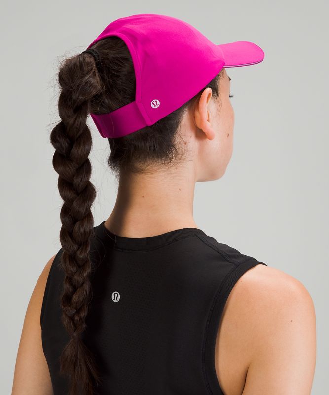 Sombreros Lululemon Fast and Free Run W Pony Accessories Ripened Raspberry | 02516-ZHAE