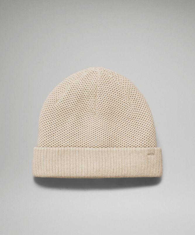 Sombreros Lululemon Fleece-Lined Knit Beanie Accessories Beige | 23905-EZAU