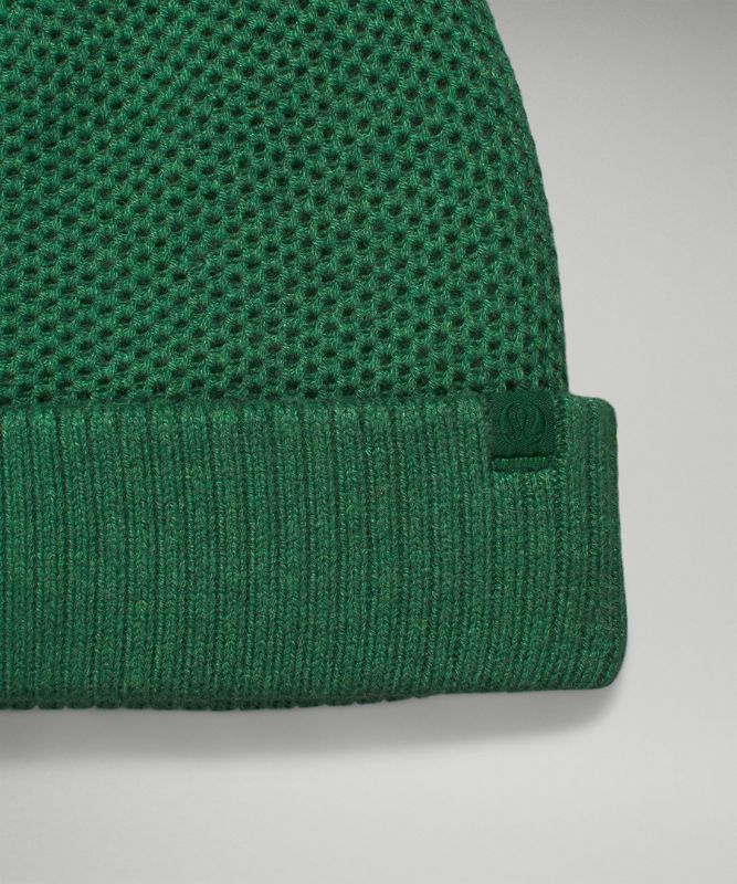 Sombreros Lululemon Fleece-Lined Knit Beanie Accessories Verdes | 83794-XUFB