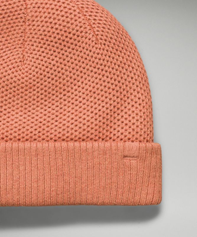 Sombreros Lululemon Fleece-Lined Knit Beanie Accessories Rosas | 82106-GMRY