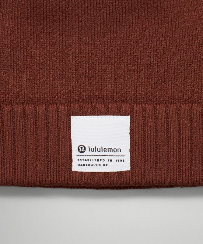 Sombreros Lululemon Fold Up Knit Beanie Accessories Marrom | 19872-UQTW