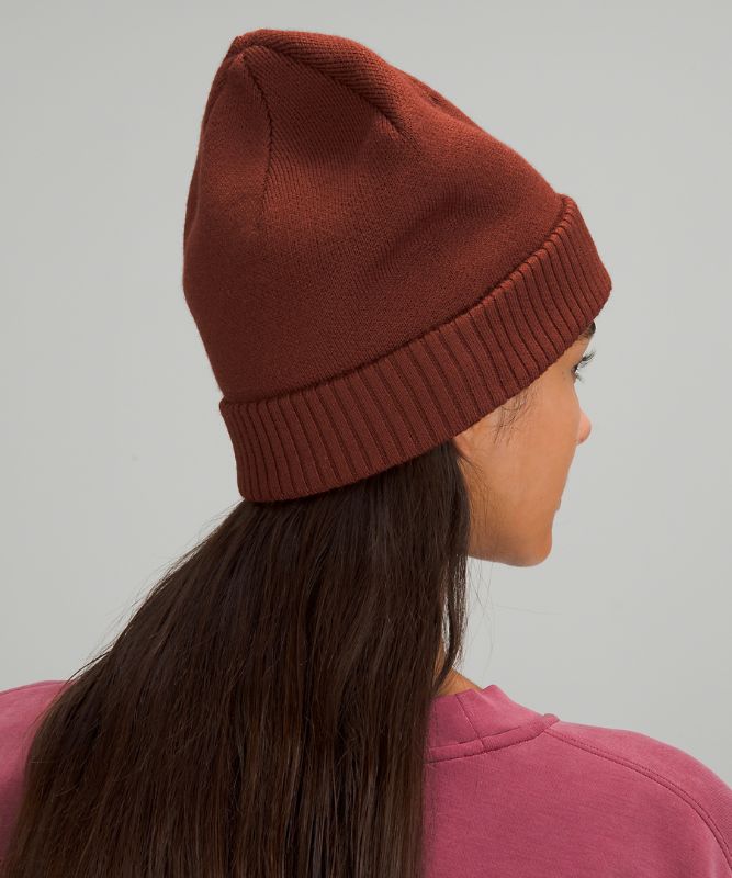 Sombreros Lululemon Fold Up Knit Beanie Accessories Marrom | 19872-UQTW