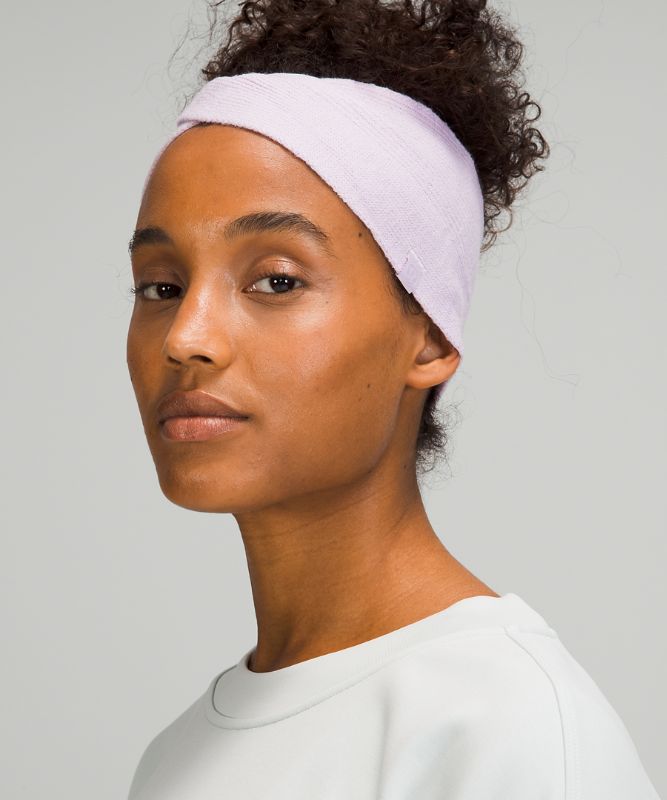 Sombreros Lululemon Twist Knit Ear Warmer Accessories Lavanda | 51982-DMVU