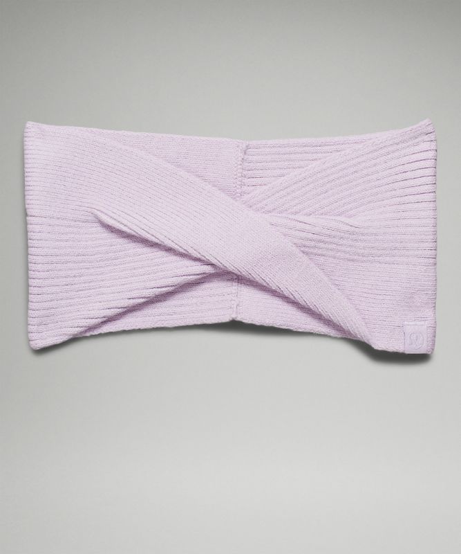 Sombreros Lululemon Twist Knit Ear Warmer Accessories Lavanda | 51982-DMVU