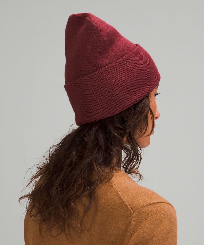 Sombreros Lululemon Warm Revelation Beanie Accessories Mulled Wine | 69032-AVSQ