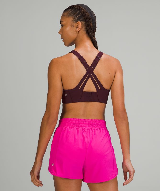 Sports Bras Lululemon AirSupport Bra High Support, C–DDD Cups Mujer Rojos Vino | 04789-NDUO