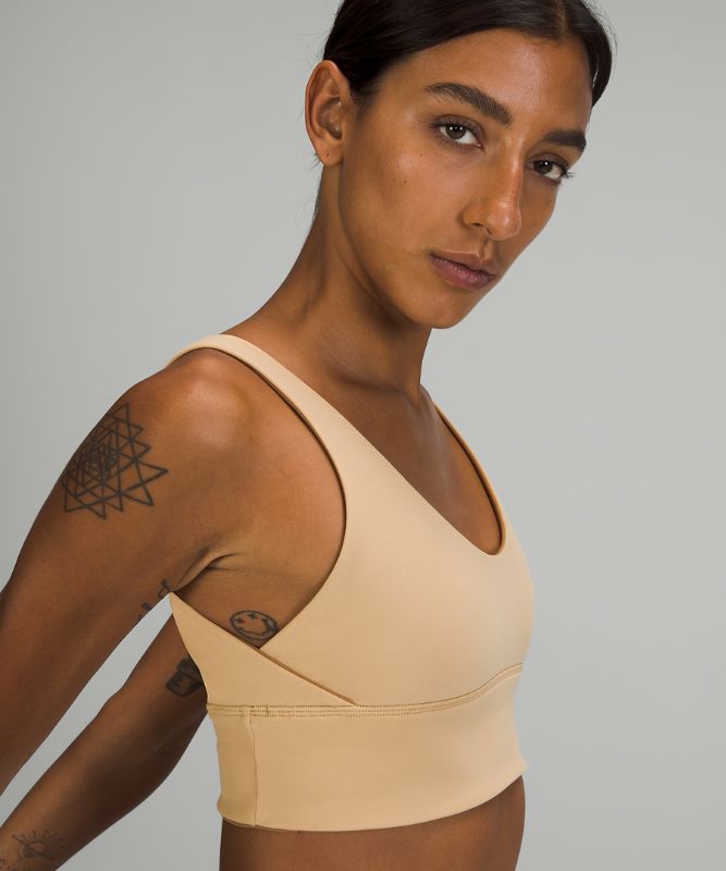 Sports Bras Lululemon Align Bra Mujer Beige Marrom | 75024-OHXA