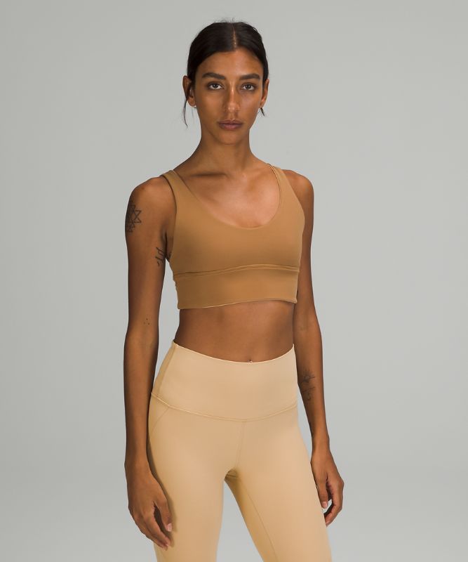 Sports Bras Lululemon Align Bra Mujer Beige Marrom | 75024-OHXA