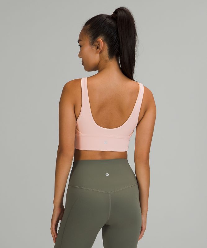 Sports Bras Lululemon Align Bra Mujer Rosas Blancos Marrom | 59206-ILHU