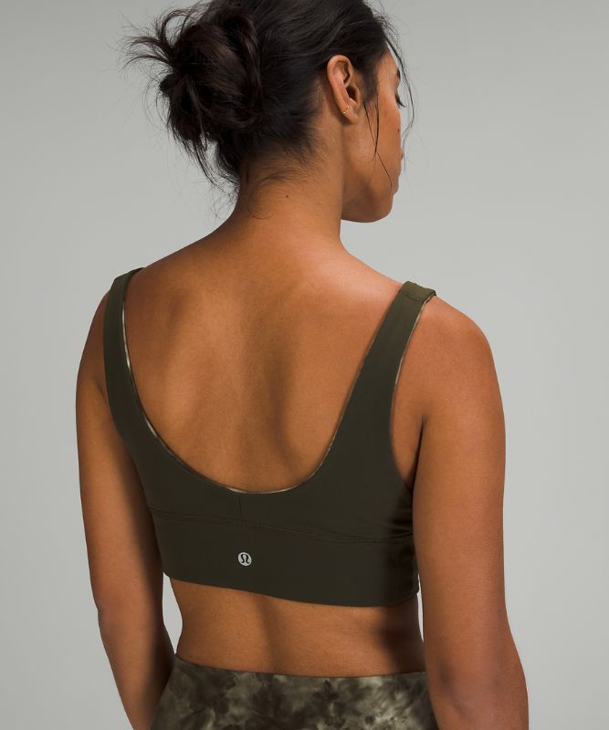 Sports Bras Lululemon Align Bra Mujer Verde Oliva Claro Verde Oliva Oscuro | 64137-BVOQ