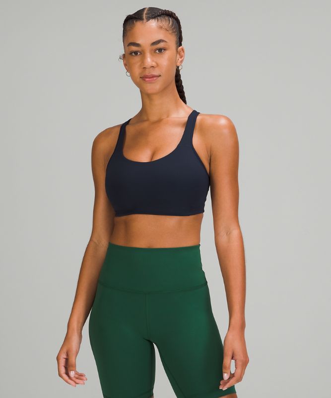 Sports Bras Lululemon All Powered Up Bra Mujer Azul Marino | 72658-JRIM