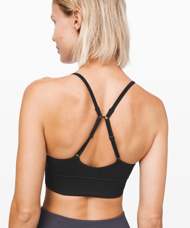 Sports Bras Lululemon Ebb to Street Bra Light Support, A/B Cup Mujer Negros | 78321-FVQS