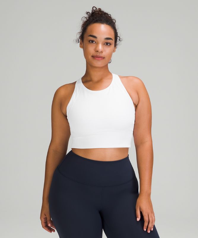 Sports Bras Lululemon Ebb to Train Bra Mujer Blancos | 68251-VJWE