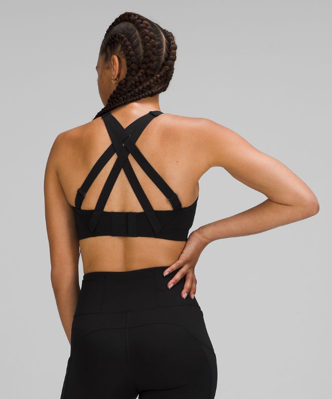 Sports Bras Lululemon Energy Bra High Support Mujer Negros | 48192-XALP