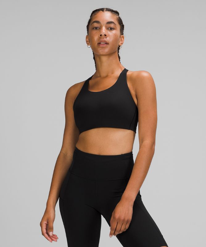 Sports Bras Lululemon Energy Bra High Support Mujer Negros | 48192-XALP