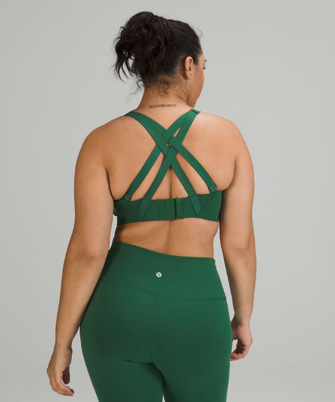 Sports Bras Lululemon Energy Bra High Support Mujer Verdes | 65830-HWND