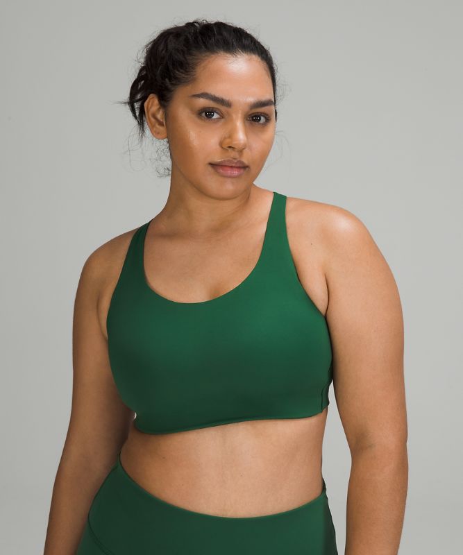 Sports Bras Lululemon Energy Bra High Support Mujer Verdes | 65830-HWND