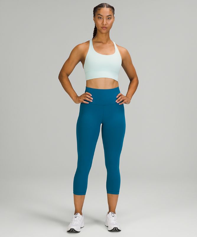 Sports Bras Lululemon Energy Bra Long Line Mujer Verde Menta | 50794-VKJS