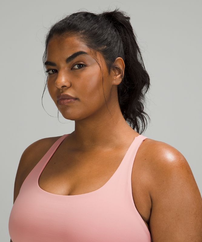 Sports Bras Lululemon Energy Bra Long Line Mujer Rosas | 87645-SQTE