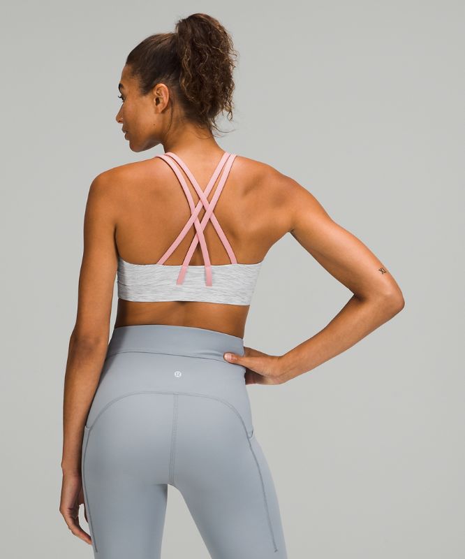 Sports Bras Lululemon Energy Bra Medium Support, B–D Cups Mujer Rosas | 18520-CFSI