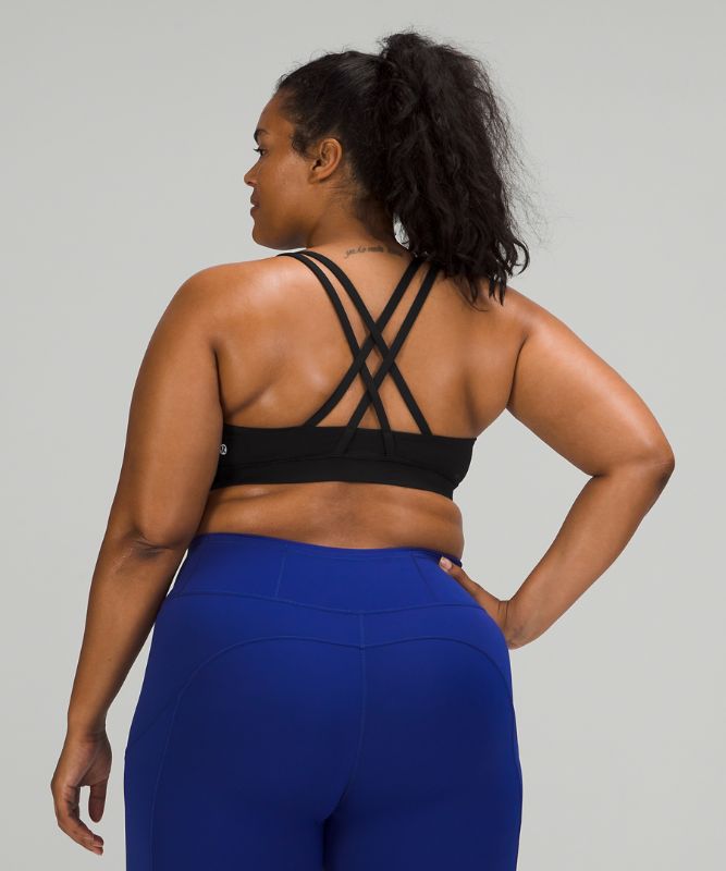 Sports Bras Lululemon Energy Bra Mujer Negros | 48701-JINV