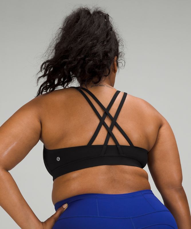 Sports Bras Lululemon Energy Bra Mujer Negros | 48701-JINV