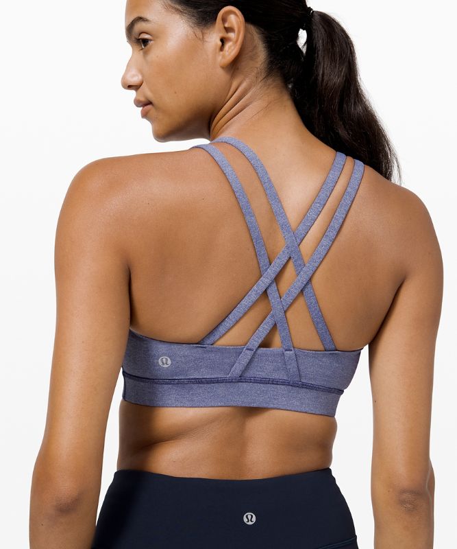 Sports Bras Lululemon Energy Bra Mujer Negros Blancos | 15360-DTOK