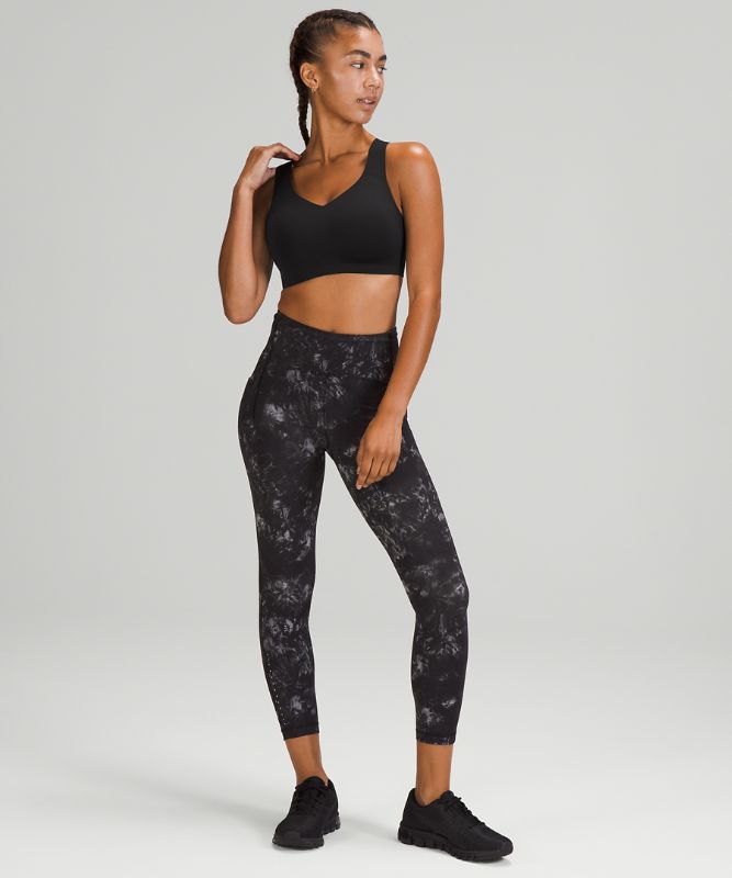 Sports Bras Lululemon Enlite Bra Weave Mujer Negros | 92365-QKEL