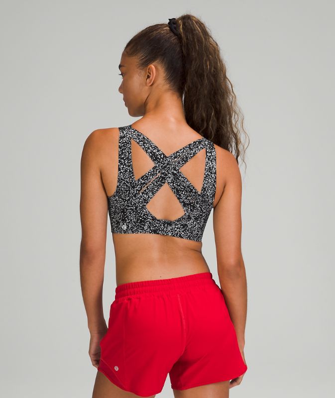 Sports Bras Lululemon Enlite Bra Weave Mujer Grises Negros | 68203-KRCM